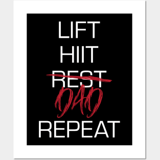 Workout Parent Repeat Posters and Art